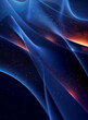 Modern dark blue background with abstract shapes dynamic
