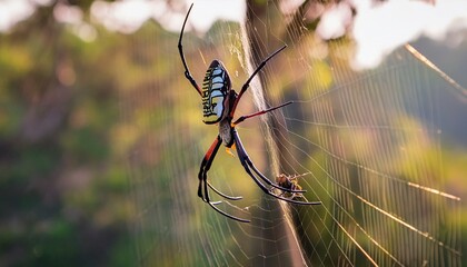 spider on web