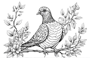 illustration of a bird