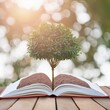 Roots of Knowledge: A Tree Growing from the Pages