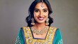 Regal Radiance: Indian Costume and Jewelry Adorned Beauty