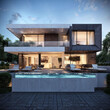 © Skoland - modern villa with pool