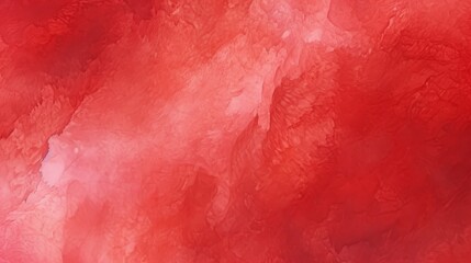 Poster - Vibrant and textured red watercolor blending to create a dynamic and abstract background that exudes creativity and passion