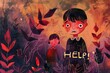 Illustrated Cry for Help: Children's Emotional Struggle