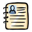 Personal Information - Hand Drawn Doodle Icon