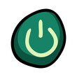 Power Button - Hand Drawn Doodle Icon