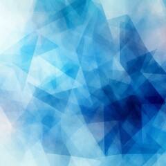  b'Blue abstract background with a geometric pattern'