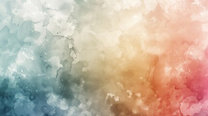 Aufkleber - A colorful background with a splash of blue and red. The background is a mix of colors and has a lot of texture
