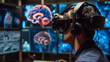 Researchers use virtual reality to examine the brain's reactions to immersive simulations.