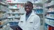 The Smiling Pharmacist at Work