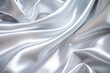 a seamless white silk fabric with soft fold