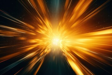 Yellow neon hyper warp space light backgrounds abstract.