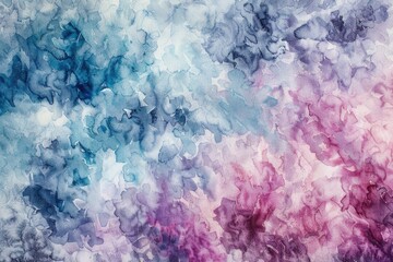 Poster - Detailed view of a watercolor painting, perfect for art projects
