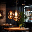 © Eugene - A stylish pendant lamp illuminating a trendy restaurant