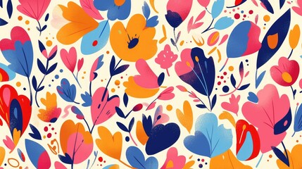 Poster - discover an enchanting and vibrant abstract pattern designed for backgrounds this decorative backdro