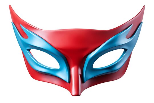 Superhero mask, isolated on white background, cut out