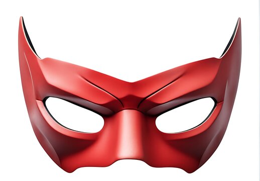 Superhero mask, isolated on white background, cut out