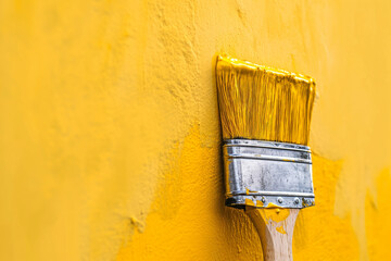 Beautiful paint brush paint and colors