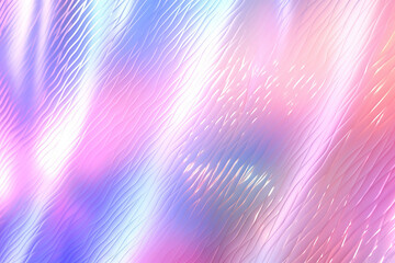 Wall Mural - holographic abstract wave, background or pattern, creative design template