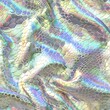 Seamless snake skin pattern with colorful holographic tones