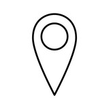 Fototapeta  - Location pin icon. GPS position sign.