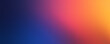© MCGORIE - Dark blue and orange gradient abstract background banner with blur