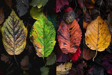 Environmental scientists deploy multiexposure cameras to document the subtle changes in leaf pigmentation through seasons, offering a stunning macro perspective of natures cycles