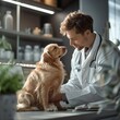 Veterinarians carry out medical examinations, check animal health with great compassion, provide treatment, animal vaccinations, cleanliness, animal organs, and rescue.