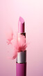 beautiful pink lipstick