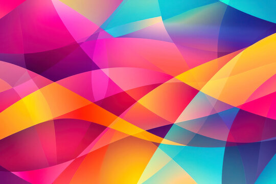 Bright geometric background, vivid background.