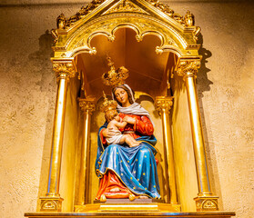 Wall Mural - The Chapel of Our Lady of La Leche Shrine, Nombre de Dios Mission, St. Augustine, Florida, USA