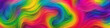 Background made of strands of colorful hair. Horizontal banner of colored threads.