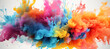 colorful watercolor ink splashes, paint 312