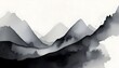 Minimalistic Monochrome Artwork Illustration Digital Painting Abstract Background Design