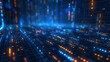 © matoya - abstract background of digital code numbers, representing coding technology and programming language