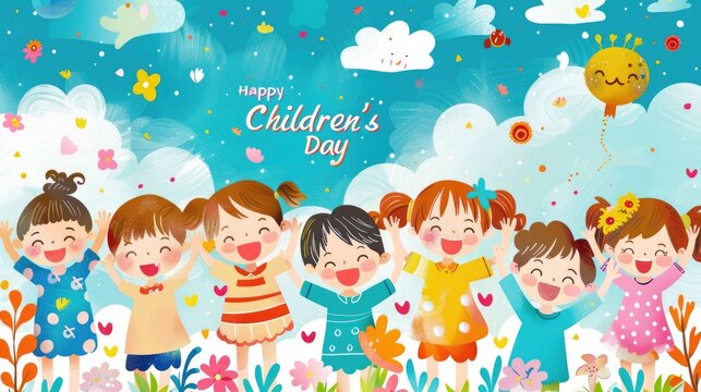 6.1 Children's Day Illustration