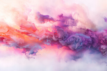 A mesmerizing explosion of neon pigments, illuminating the darkness with an electrifying burst of color. ,Isolated on white background