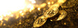 Bitcoin as Digital Gold: A Shimmering Display of Virtual Wealth - Image made using Generative AI.