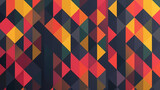 Fototapeta  - geometric pattern generator for a wallpaper