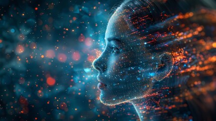 Aufkleber - Cutting-edge technology is reshaping the world. AI has the potential to transform industries.