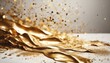 'background. stain Abstract Painting transparent glittering Gold color blot Png smear line confetti texture. brushstroke (bronze) foil stroke'