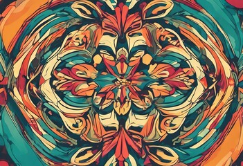 Aufkleber - 'color abstract background'