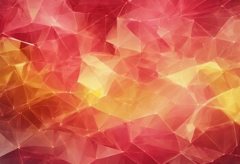 Poster - 'Modern design yellow template geometrical gradient Light polygonal business new your red illustration completely abstract'