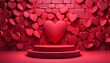 heart shaped box with hearts