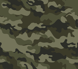 
army camouflage vector seamless pattern, modern stylish background, khaki texture