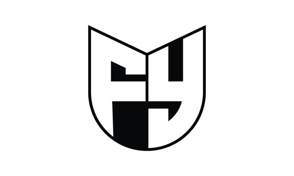 FY initial letter bat icon gaming logo design vector template. batman logo, sports logo, monogram, polygon, war game, symbol, playing logo, abstract, fighting, typography, icon, minimal, wings, battle