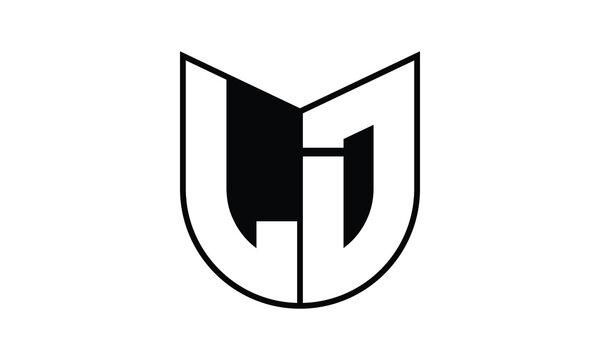 LD initial letter bat icon gaming logo design vector template. batman logo, sports logo, monogram, polygon, war game, symbol, playing logo, abstract, fighting, typography, icon, minimal, wings, battle