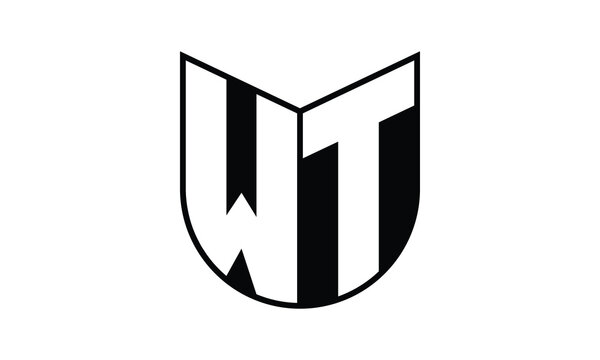 WT initial letter bat icon gaming logo design vector template. batman logo, sports logo, monogram, polygon, war game, symbol, playing logo, abstract, fighting, typography, icon, minimal, wings, battle