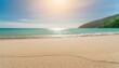 Beach Bliss: Blurred Tropical Background for Summer Getaways