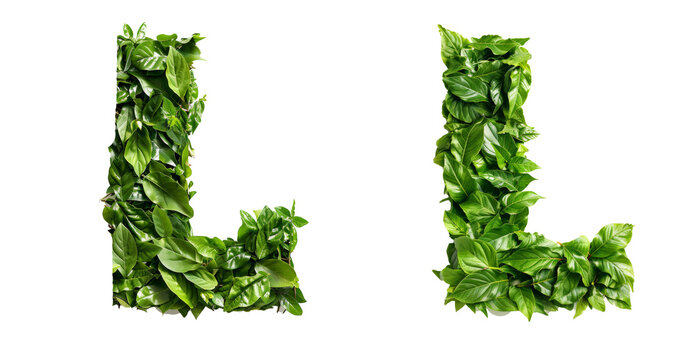 Word shape from leave A-Z